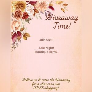 FREE GIVEAWAY